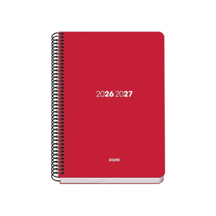 Dohe Basic Element Agenda Escolar 26/27 - Formato A5 - Dia Pagina - Papel Offset Ahuesado 70g - Cubierta De Carton