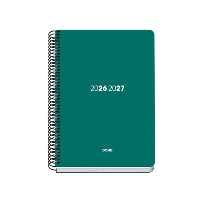 Dohe Basic Element Agenda Escolar 26/27 - Formato A5 - Dia Pagina - Papel Offset Ahuesado 70g - Cubierta De Carton