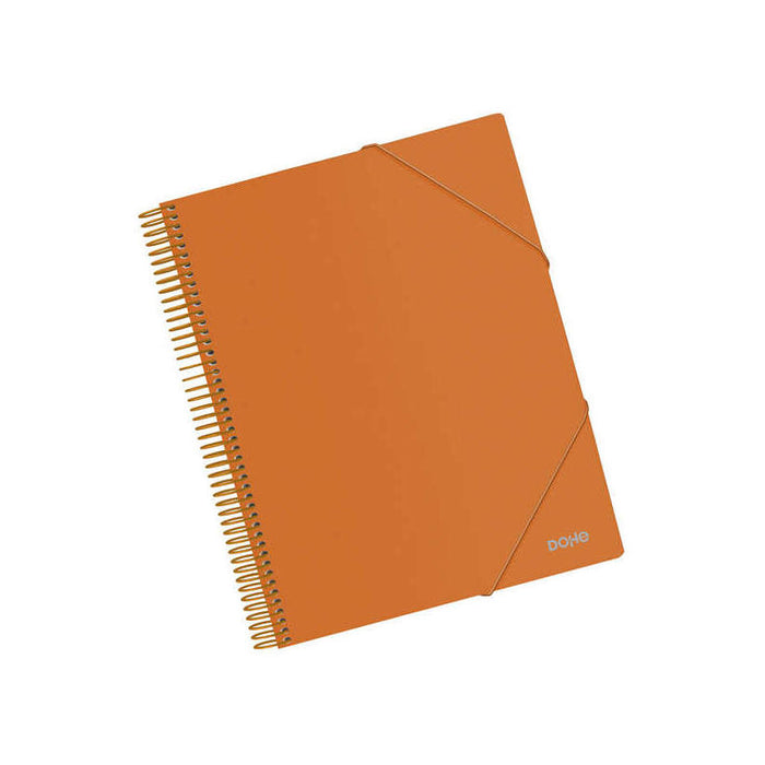Dohe Carpeta Con 30 Fundas Tamaño A4 - Tapa De Polipropileno Opaco 800 Micras - Fundas Transparentes 80 Micras -