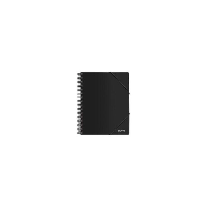 Dohe Carpeta Con 40 Fundas Tamaño A4 - Tapa De Polipropileno Opaco 800 Micras - Fundas Transparentes 80 Micras -