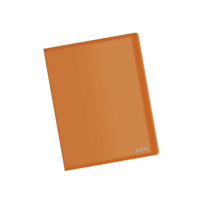 Dohe Carpetas Con Fundas Din A4 - Tapa Flexible De Polipropileno - Fundas Transparentes Soldadas Al Lomo
