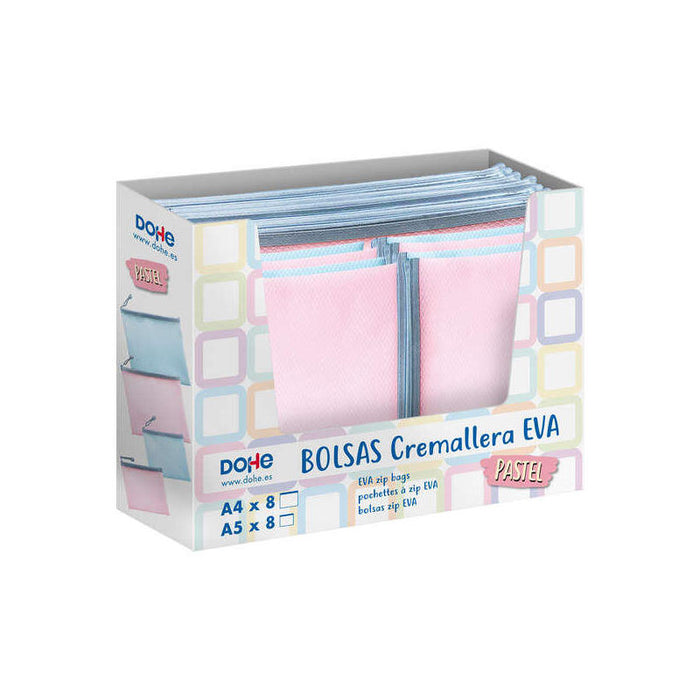 Dohe Expositor De 16 Bolsas Cremallera Eva