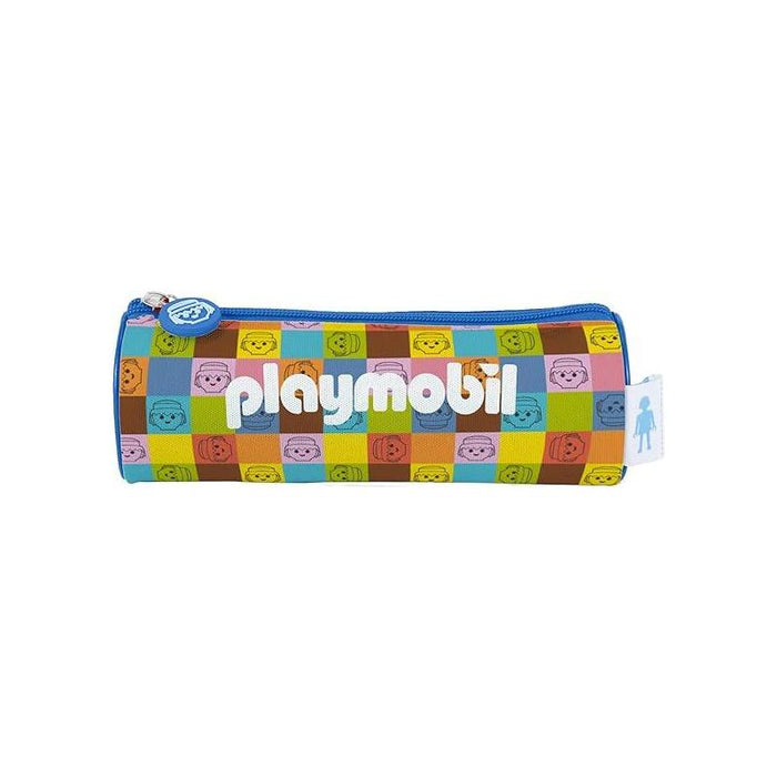 Dohe Playmobil Unite As One Portatodo Simple Redondo - Cierre Con Cremallera Y Tirador De Goma