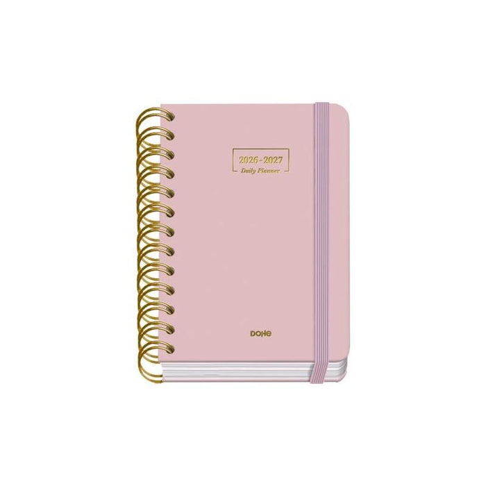 Dohe Premium Agenda Escolar 26/27 - Formato A6 - Dia Pagina - Papel Offset Ahuesado 80g - Cubierta De Carton