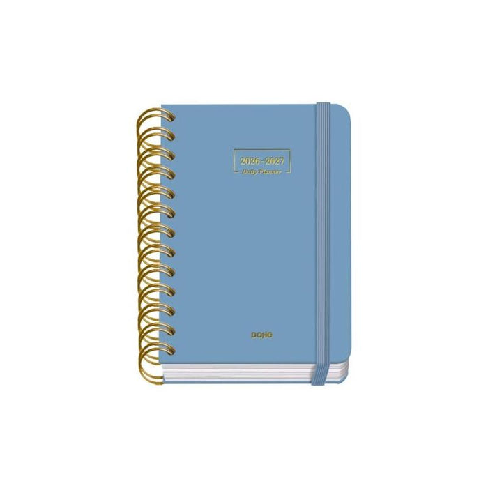 Dohe Premium Agenda Escolar 26/27 - Formato A6 - Dia Pagina - Papel Offset Ahuesado 80g - Cubierta De Carton