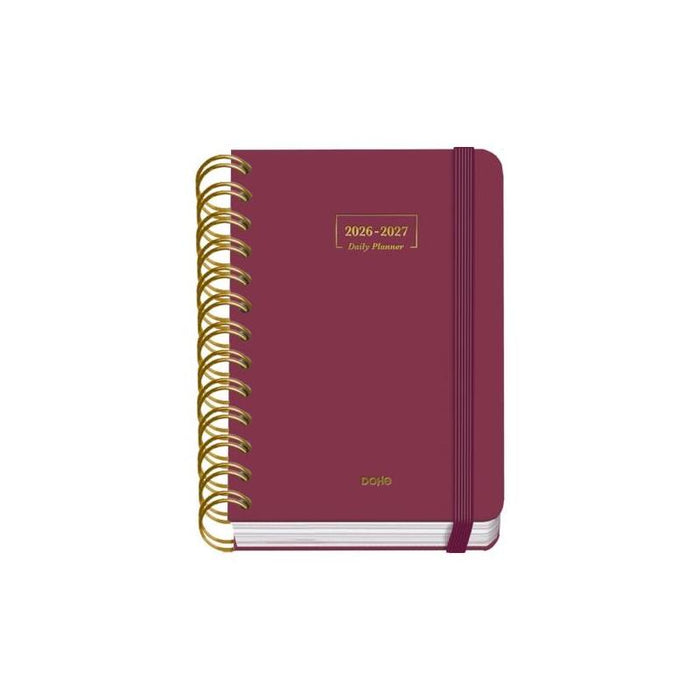 Dohe Premium Agenda Escolar 26/27 - Formato A6 - Dia Pagina - Papel Offset Ahuesado 80g - Cubierta De Carton