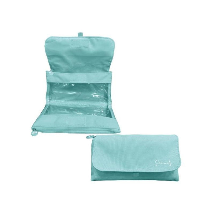 Dohe Serenity Portatodo Doble - Solapa Con Bolsillo Interior - Cremallera - Ventanas Transparentes - Poliester -