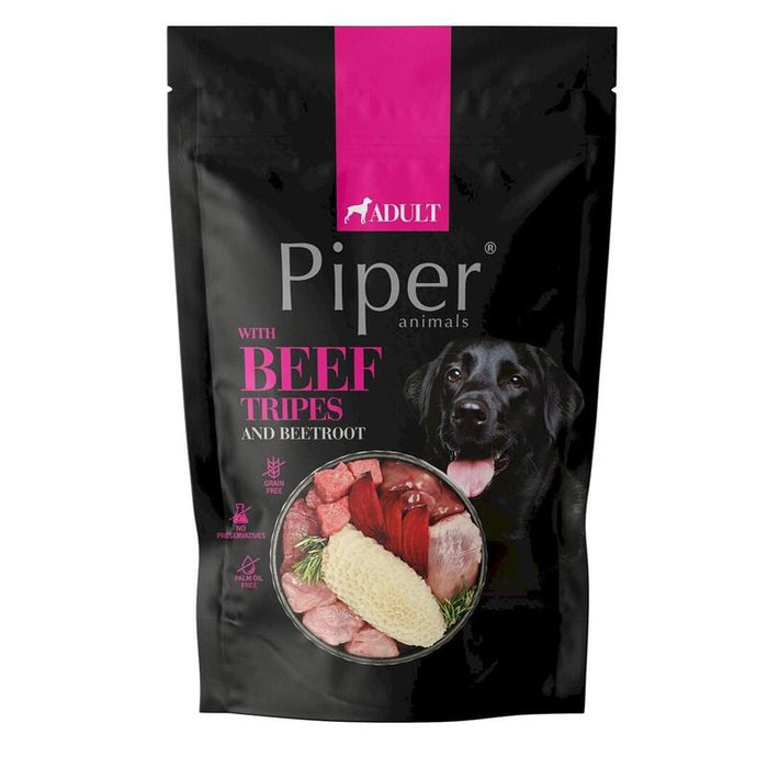 Dolina Noteci Piper Estómago De Res Y Entre Comida Húmeda Para Perro 500g