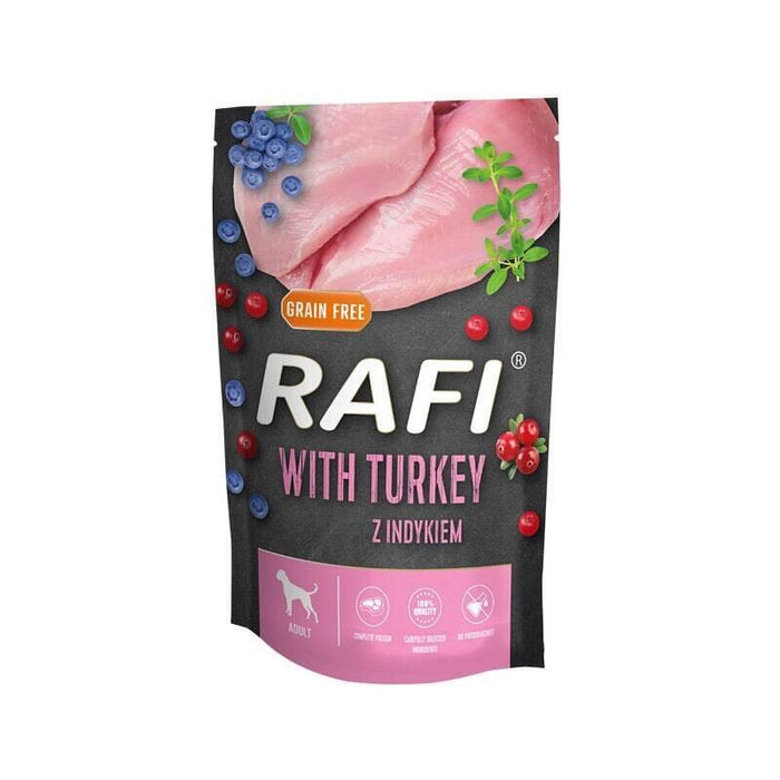 Dolina Noteci Rafi With Turkey - Comida Húmeda Para Perros - 500g