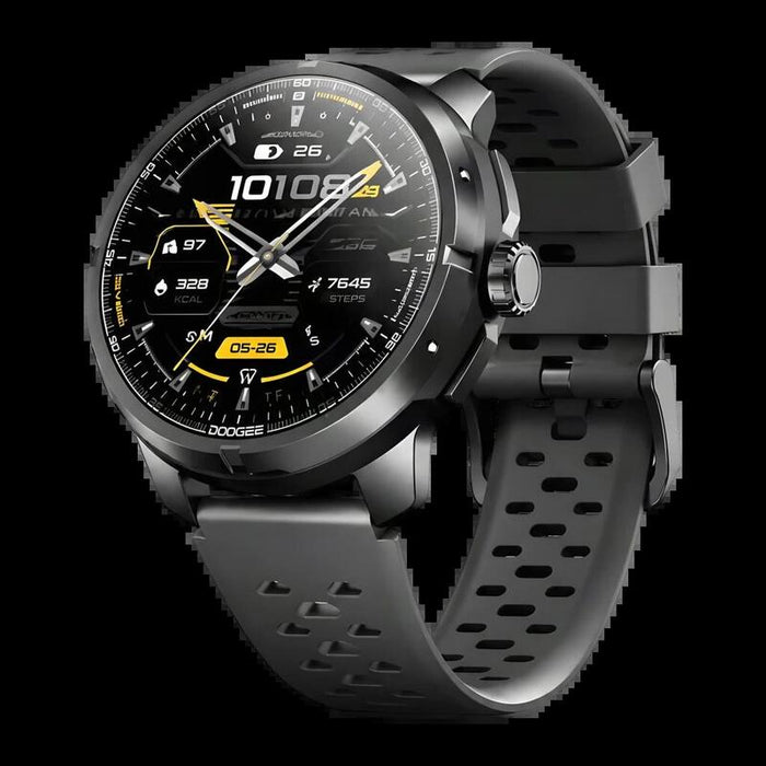 Doogee Anymoving M1 Pro 5atm Water-Resistant Sports Smartwatch With Gps Black