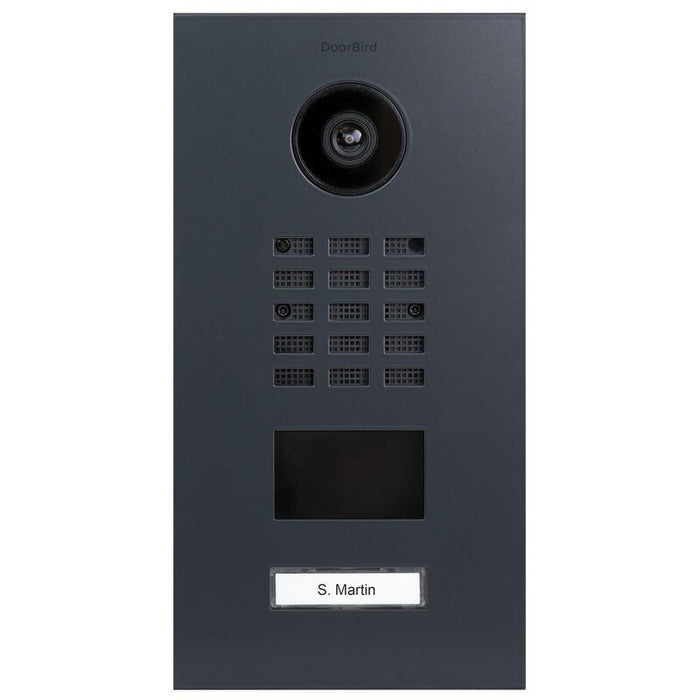Doorbird D2101v Ip Video Türstation V2a Edelstahl, Ral 7016