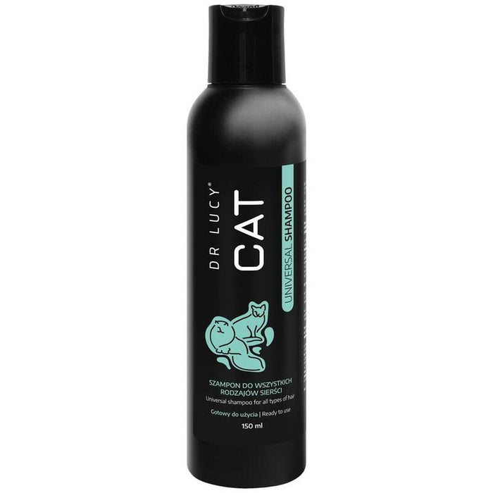 Dr Lucy - Cat Universal Shampoo 150 Ml Champú Delicado E Hidratante Para Todo Tipo De Pelo De Gato