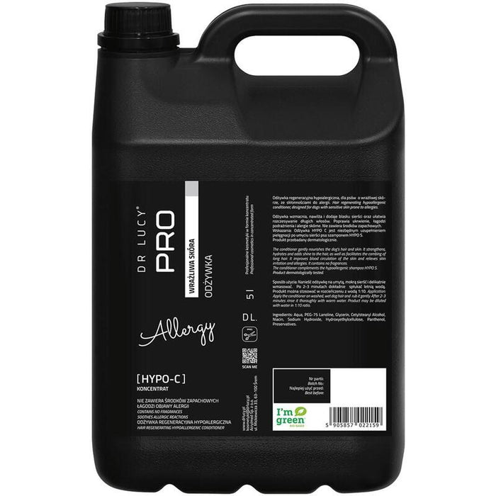 Dr Lucy Hypo C Piel Sensible Acondicionador Para Perros - 5l