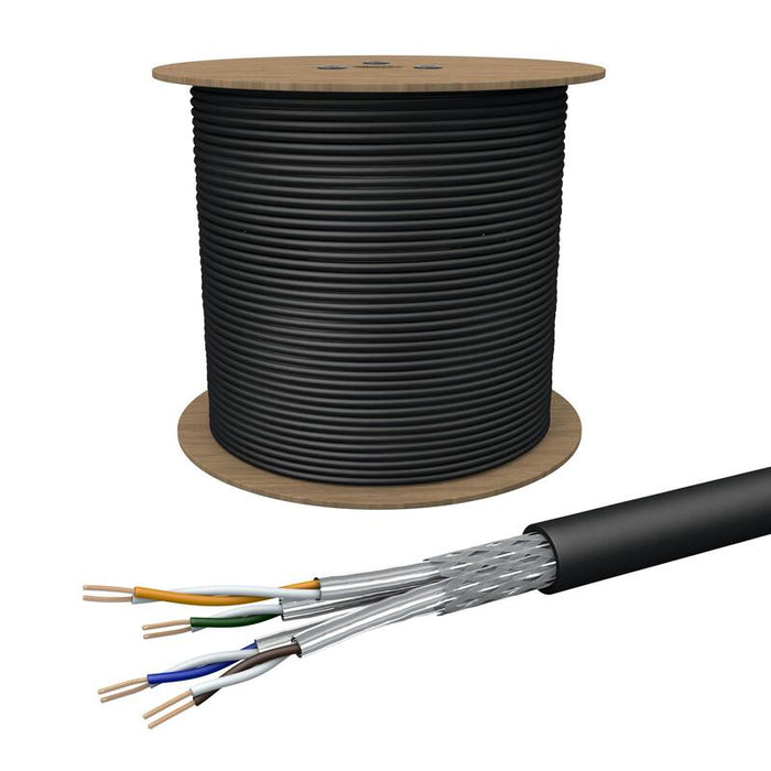Draka Greenconnect Cat7 S Ftp Outdoor Pe Línea De Datos 4x2xawg23 500m Tambor