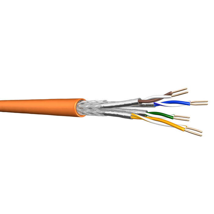 Draka Verlegekabel, Erdkabel Uc900 Ss23, Cat 7, S/Ftp, Negro, 50m Ring