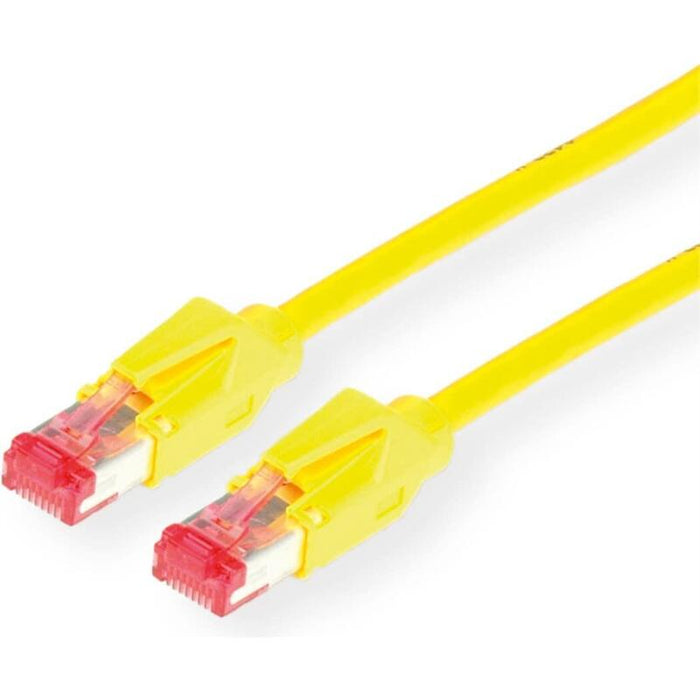 Dtwyler Cable De Red Cat.6 (Class E) S Ftp, Cu 7702 Flex Lsoh, Hirose Tm21, Amarillo, 2 M