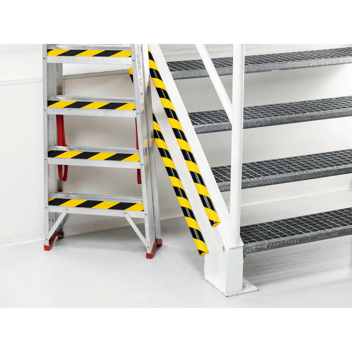 Durable Kantenschutzprofil E8r Amarillo/Negro 1m