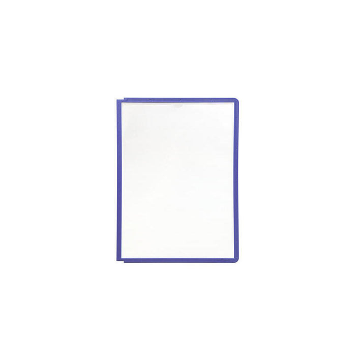 Durable Sherpa Panel A4 Funda De Polipropileno Para Uso En Los Sistemas Clasificadores Sherpa Y Vario - Apta Para Escaneo - Con Marco De Color Violeta