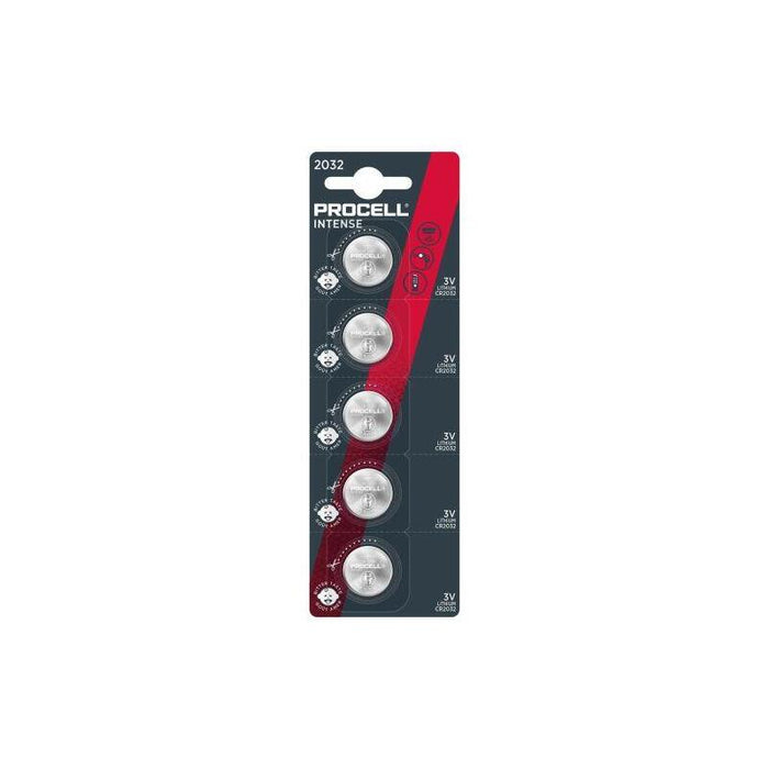 Duracell Battery (Cr2032) Button Lithium (5 Batteries/ Blister) 3v, 220mah