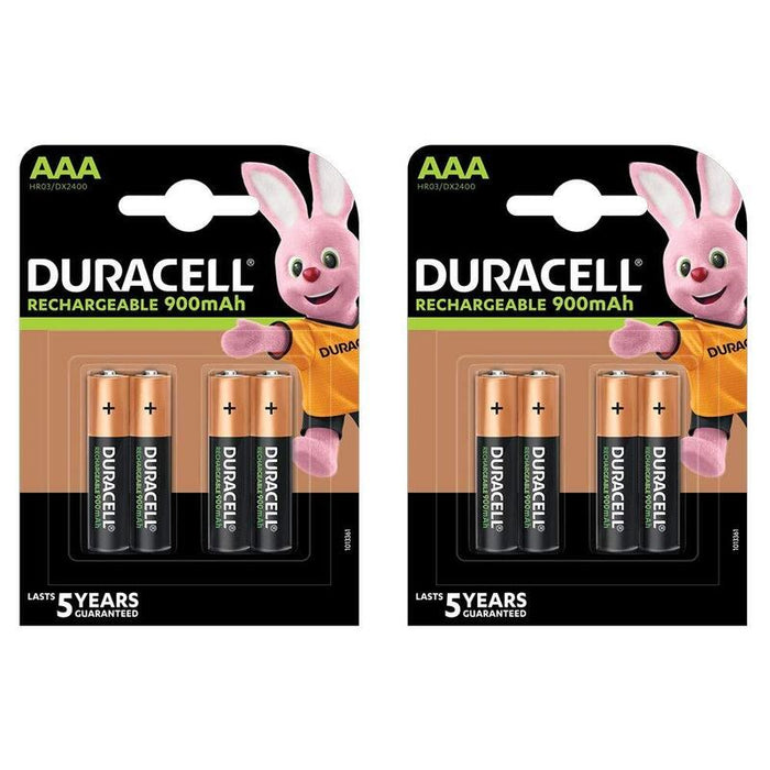 Duracell Duracell Rechargeable Aaa 8 Pack Para Common Consumer Battery Bun0043a