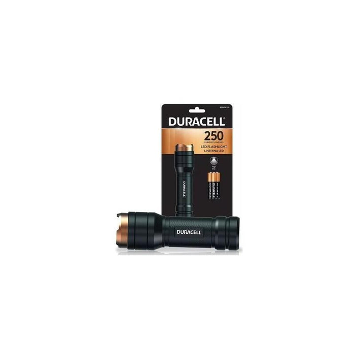 Duracell Linterna Led 250 Lumenes Aluminio 180m 3xaaa