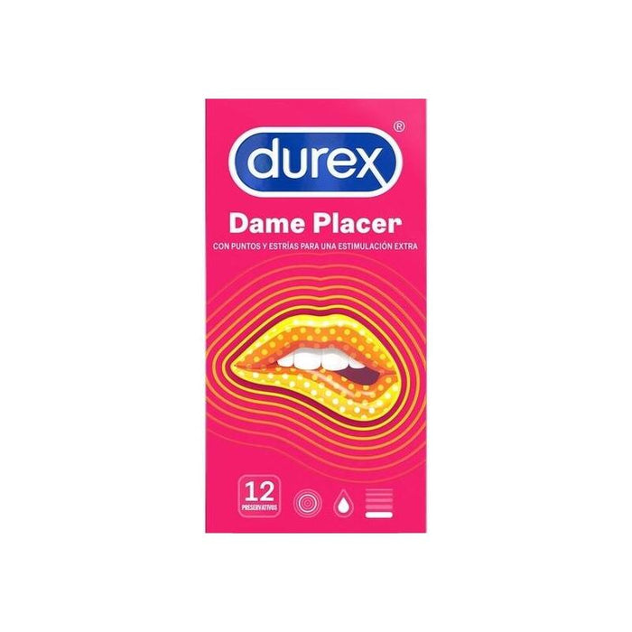 Durex - Dame Placer 12 Unidades