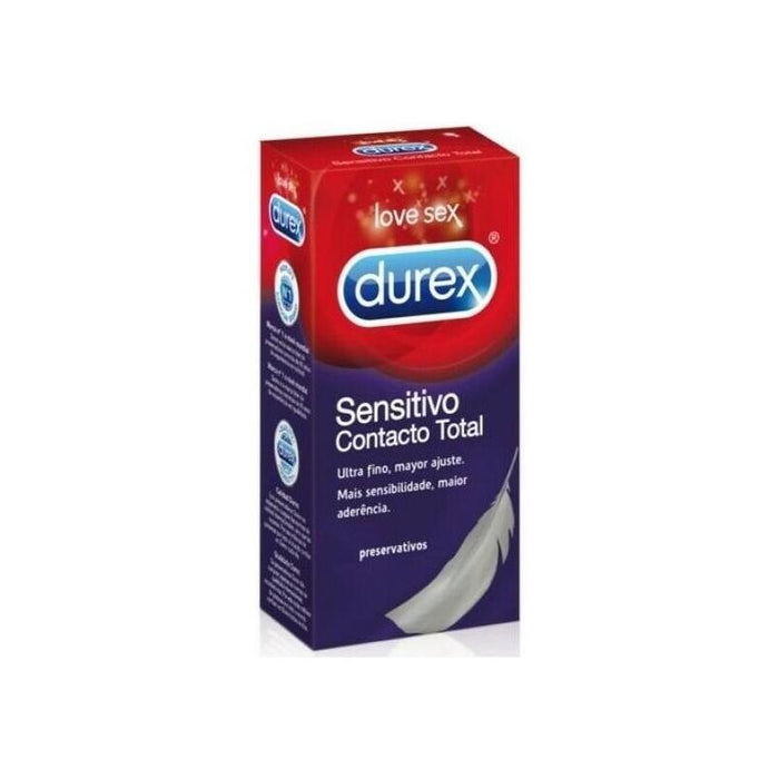 Durex - Sensitivo Contacto Total 6 Unidades