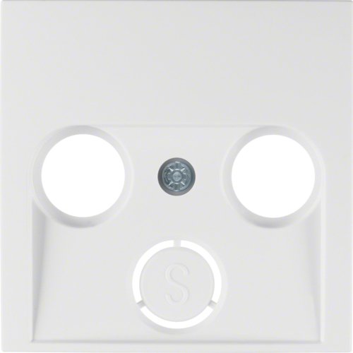 EAN 4011334279167 - Hager 12038989 placa de pared y cubierta de interruptor Blanco imagen 1