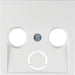 EAN 4011334279167 - Hager 12038989 placa de pared y cubierta de interruptor Blanco imagen 1