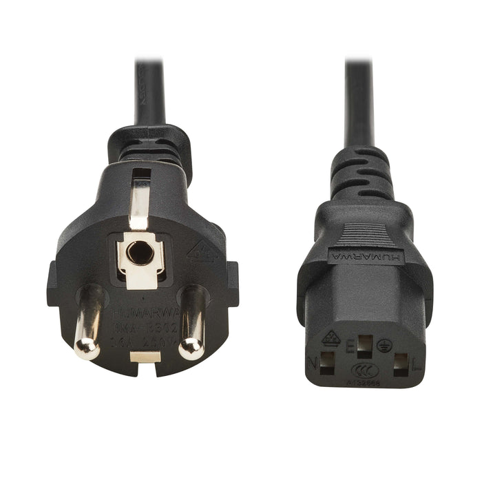EAN 0037332280916 - Eaton P054-02M-EU cable de transmisión Negro 2 m CEE7/7 IEC C13 imagen 1