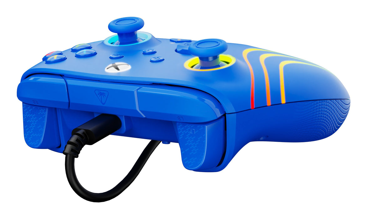 EAN 0840454400090 - Turtle Beach Afterglow Wave Azul USB Gamepad PC, Xbox, Xbox One, Xbox Series S, Xbox Series X imagen 6