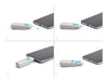 EAN 4043619209255 - DeLOCK 20925 bloqueador de puerto Bloqueador de puerto + clave MicroUSB Azul, Gris Plástico 5 pieza(s) imagen 5