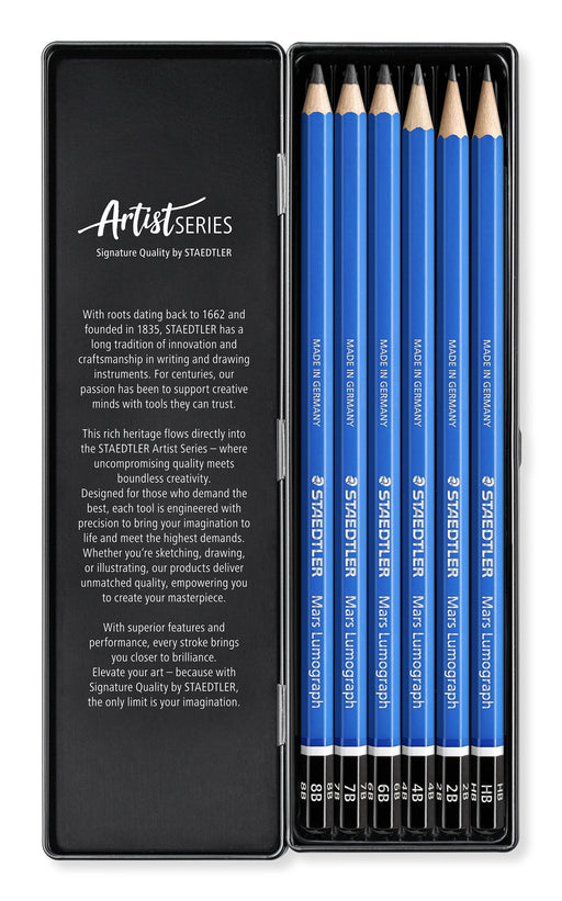 EAN 4007817108710 - Staedtler Mars Lumograph 100 Multi 6 pieza(s) imagen 2