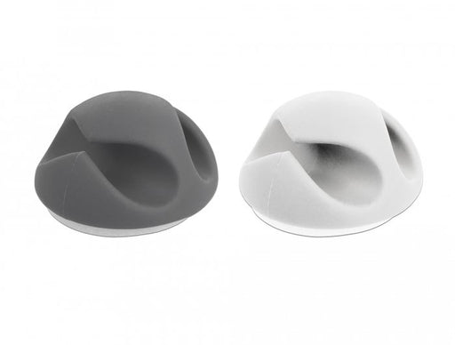 EAN 4043619182954 - DeLOCK 18295 organizador de cables Escritorio/pared Soporte para cables Gris, Blanco 6 pieza(s) imagen 1