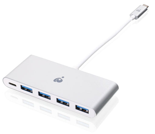 EAN 0881317515766 - iogear GUH3C4PD hub de interfaz USB 3.2 Gen 1 (3.1 Gen 1) Type-C 5000 Mbit/s Blanco imagen 1