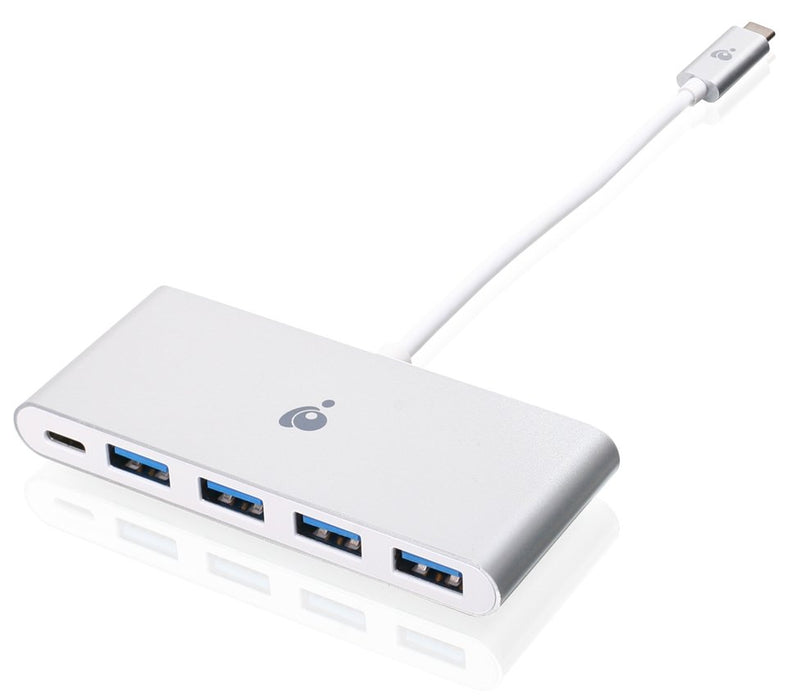 EAN 0881317515766 - iogear GUH3C4PD hub de interfaz USB 3.2 Gen 1 (3.1 Gen 1) Type-C 5000 Mbit/s Blanco imagen 1