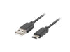 EAN 5901969416237 - Lanberg CA-USBO-10CU-0005-BK cable USB USB 2.0 0,5 m USB A USB C Negro imagen 1