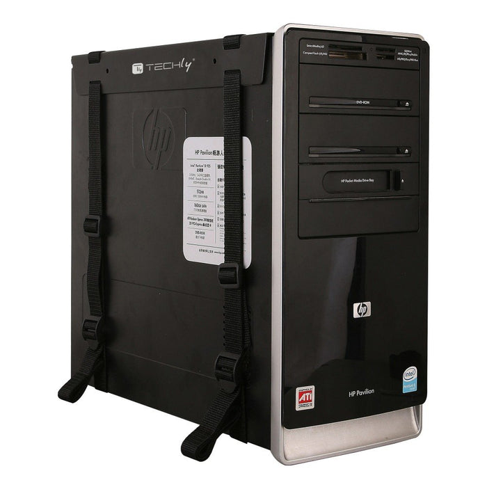EAN 8051128102215 - Techly ICA-CS 60 soporte de CPU Soporte de CPU para instalación en escritorio Negro imagen 1