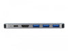 EAN 4043619877539 - DeLOCK 87753 base para portátil y replicador de puertos Gris imagen 3
