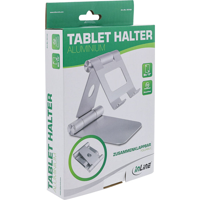 EAN 4043718304080 - InLine 55728 soporte Soporte pasivo Tablet/UMPC Aluminio imagen 10