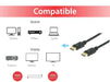 EAN 4015867223840 - Equip 119251 cable DisplayPort 1 m Negro imagen 4