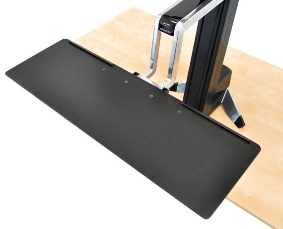 EAN 698833022209 - Ergotron WorkFit-S, Single HD with Worksurface+ Negro Carro para administración de tabletas imagen 4