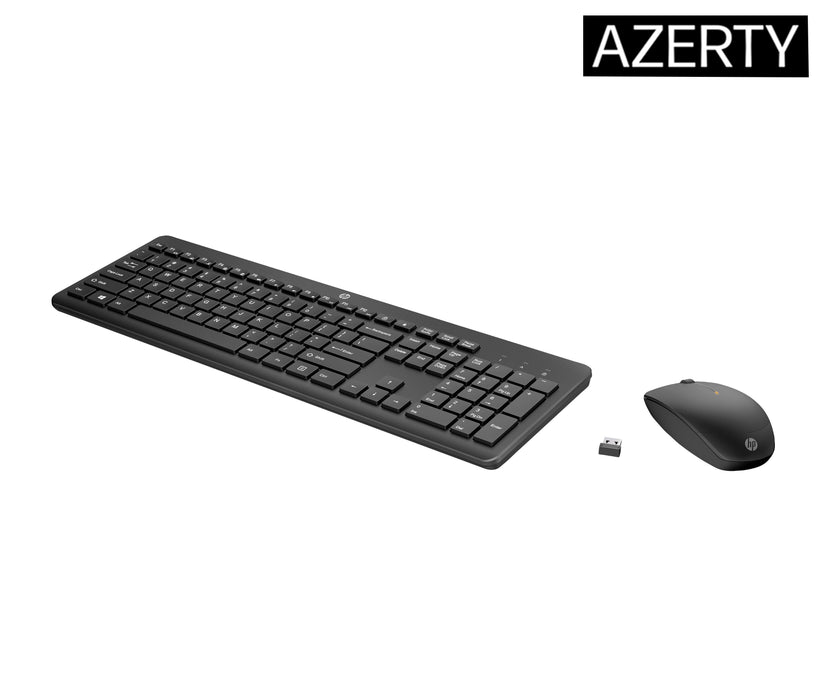EAN 0195122117801 - HP 230 Wireless Mouse and Keyboard Combo teclado Ratón incluido Oficina RF inalámbrico Negro imagen 12