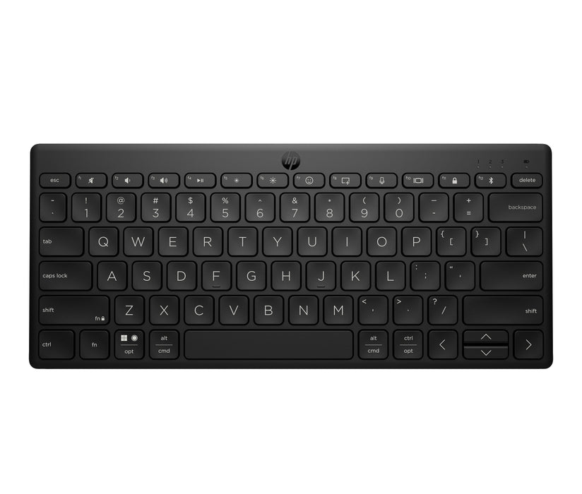 EAN 0196548515813 - HP 350 BLK Compact Multi-Device Keyboard teclado Hogar Negro imagen 15