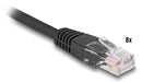 EAN 4043619901210 - DeLOCK 90121 cable de red Negro 5 m Cat5e U/UTP (UTP) imagen 2