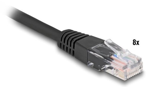 EAN 4043619901210 - DeLOCK 90121 cable de red Negro 5 m Cat5e U/UTP (UTP) imagen 2