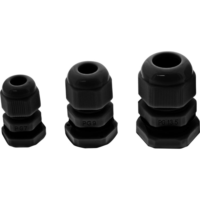 EAN 4043718178896 - InLine 44010B presilla Neopreno, Nylon Negro 10 pieza(s) imagen 4
