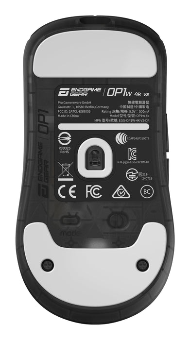 EAN 4251442513252 - Endgame Gear OP1W 4K V2 ratón Juego Mano derecha RF Wireless + USB Type-A Óptico 30000 DPI imagen 10