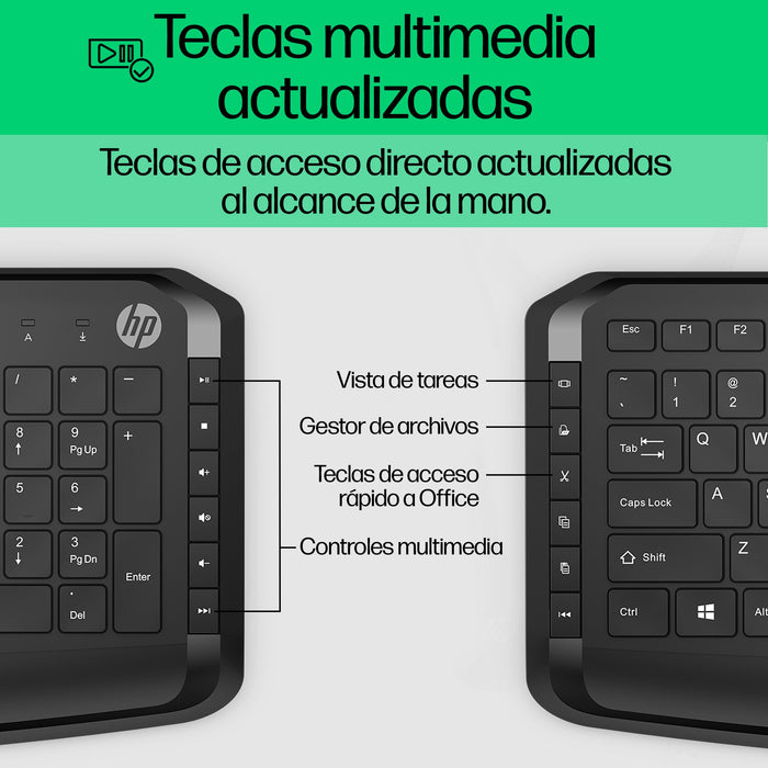 EAN 194721396426 - HP Pavilion Capri Combo Keyboard teclado Ratón incluido Universal USB Negro imagen 4