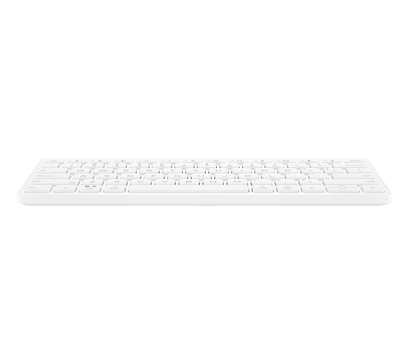 EAN 0196548516643 - HP 350 WHT Compact Multi-Device Keyboard teclado Hogar Blanco imagen 1